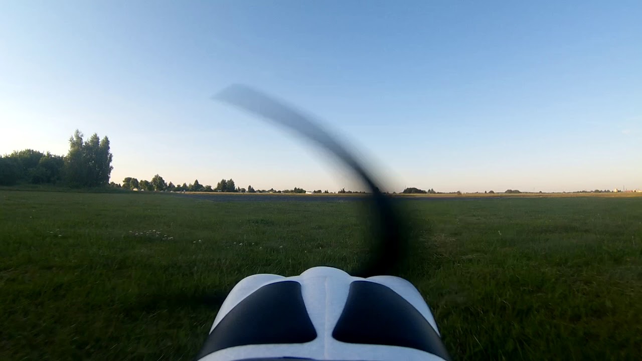 FUN CUB XL z kamerką FPV. 19.05.2018 LOTNISKO LESZNO