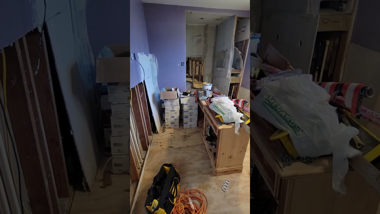 Bathroom project gone wrong