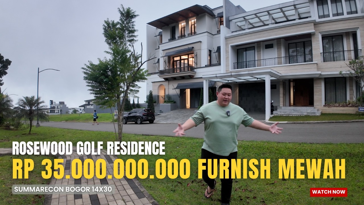 KETEMU RUMAH HIDDEN GEM DI SUMMARECON BOGOR, BUILD QUALITY TERBAIK FULL FURNISHED TERNIAT