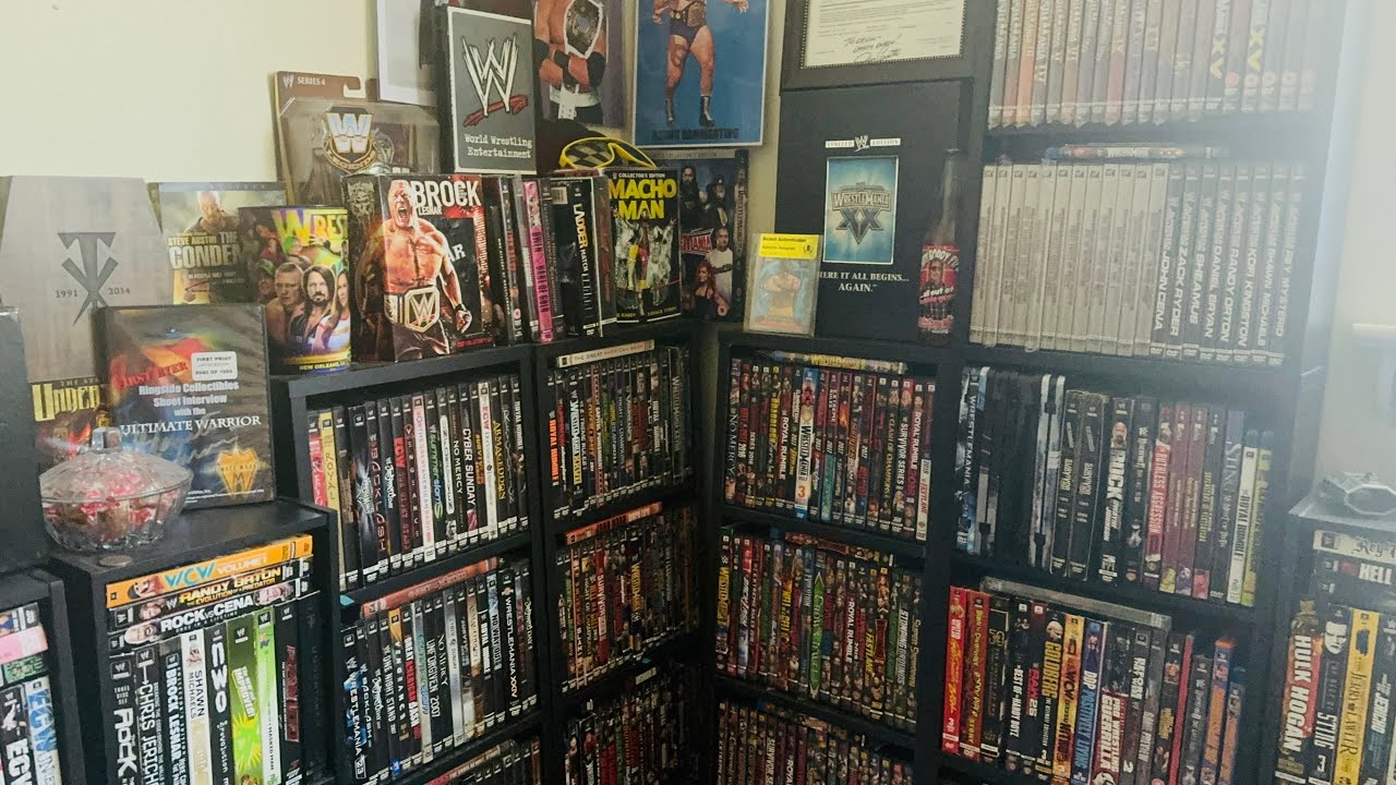 My Complete WWE DVD And Blu-Ray Collection 2024