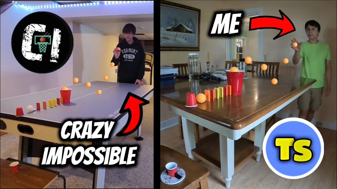 RECREATING Trick Shooters Trick Shots - Episode 1 | TrickSanity