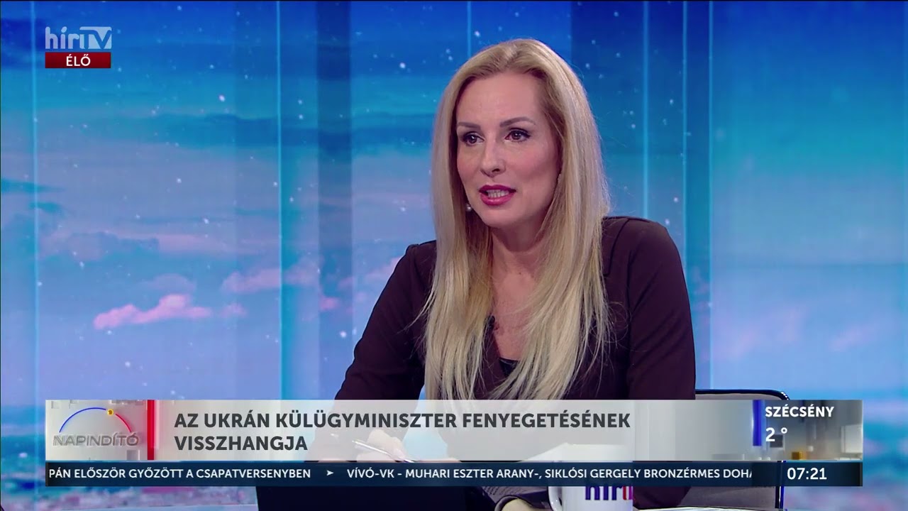 Az ukrán külügyminiszter fenyegetésének visszhangja - HírTV