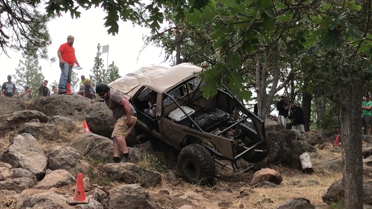 Rock crawling fail
