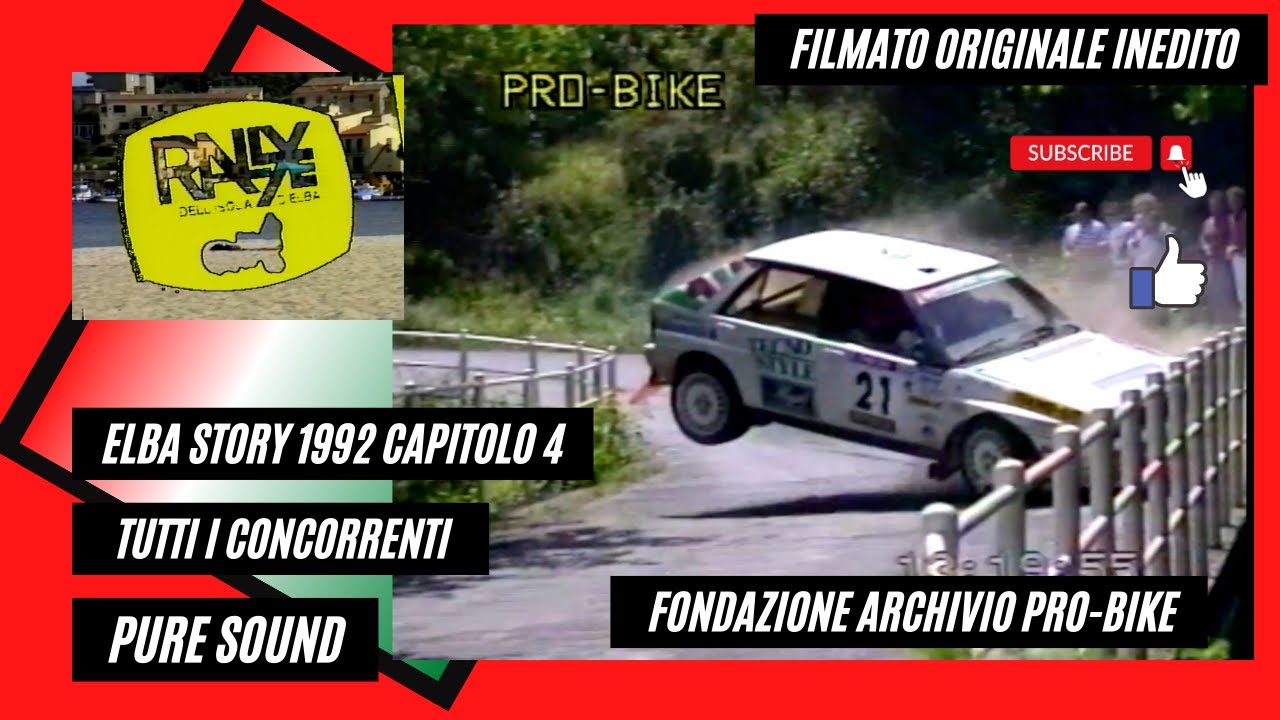 Rallye dell'Isola d'Elba 1992, Capitolo 4   TUTTI I CONCORRENTI   PURE SOUND