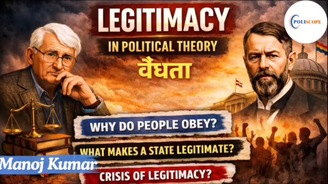 LEGITIMACY in Political Theory | वैधता : राजनीतिक सिद्धांत में अवधारणा