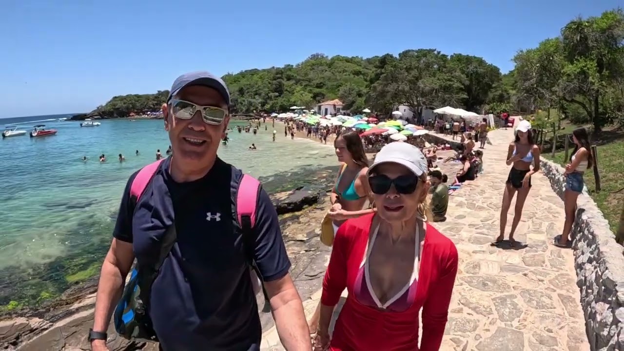 Búzios- Roteiro de 1 dia a pé - parte 1