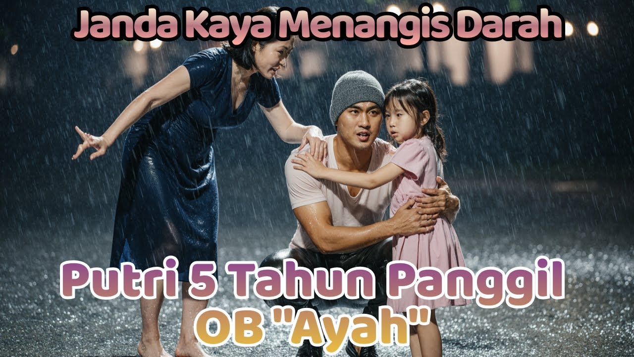 Janda Kaya Menangis Darah! Anak 5 Tahun Diam Selama Ini, Tiba-tiba Panggil Ayah ke OB yang Dihina!