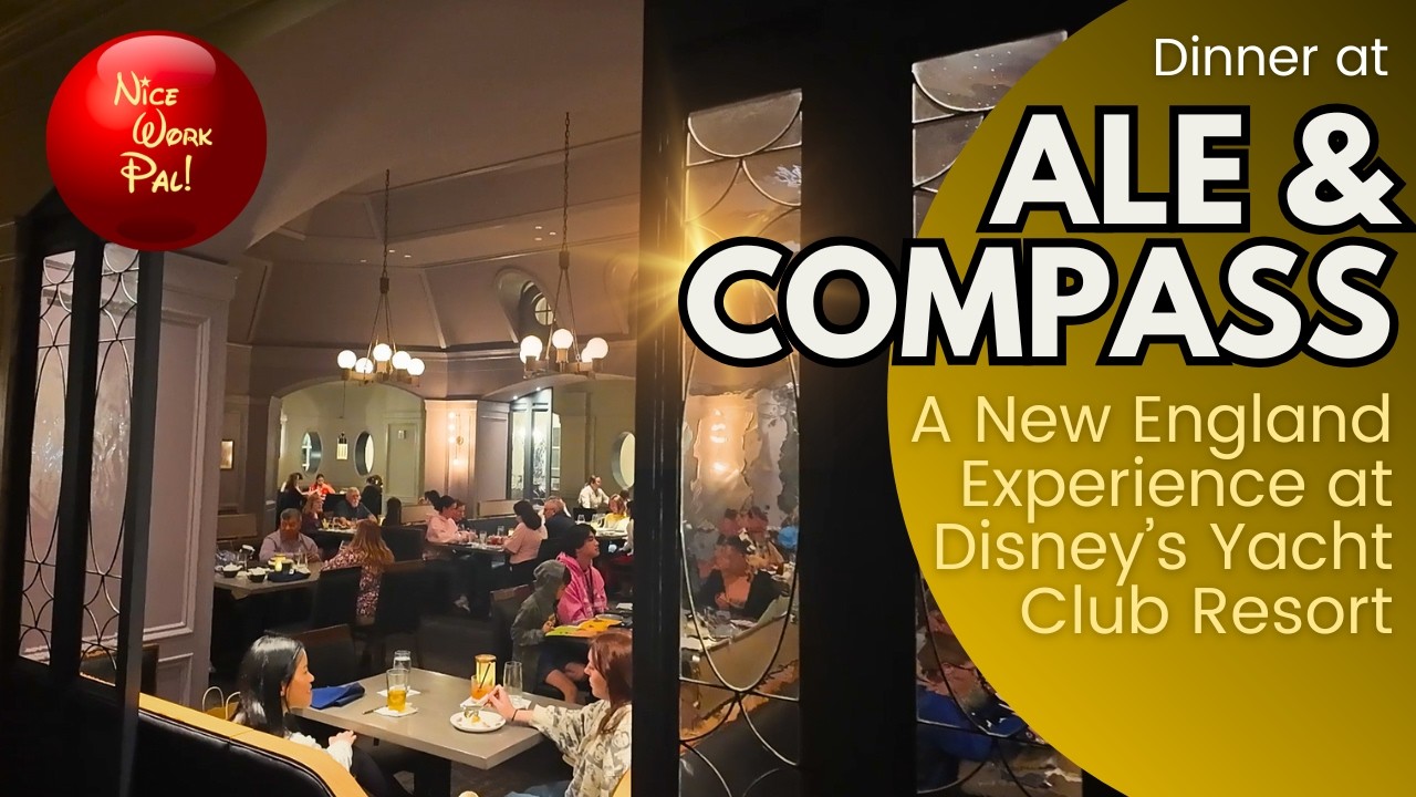 Dinner at Disney's Ale and Compass - at the Yacht Club Resort