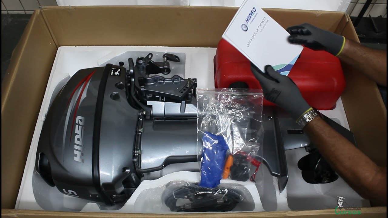 CURSO MOTOR POPA 2T CARBURADO 15HP Hidea
