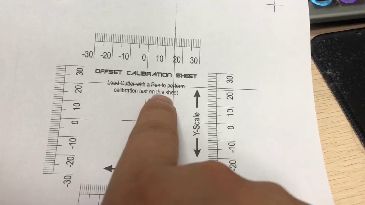 Calibración de Offset SignMaster 2020