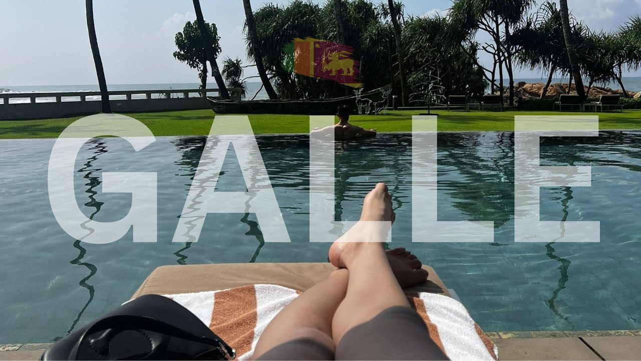 WE STAYED IN THE BEST HOTEL IN GALLE 🇱🇰 | Sinhala Vlog