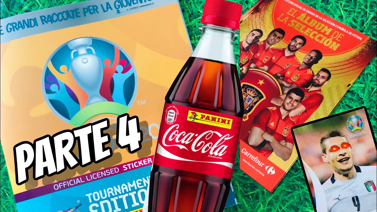 🥤UNBOXING COCA COLA🇮🇹*PARTE 4* + NUOVA COLLEZIONE - CALCIATORI PANINI EURO 2020-21