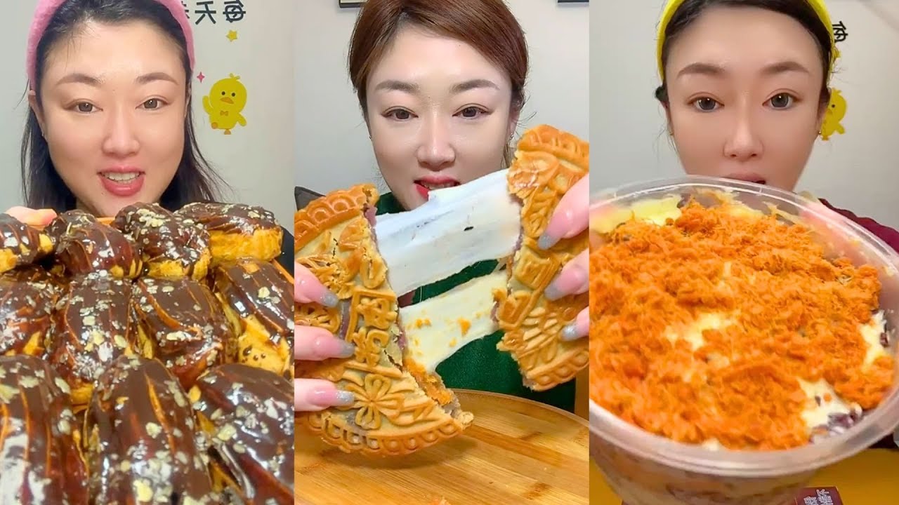 Extreme Chinese Mukbang – Insane Textures & Giant Bites #85
