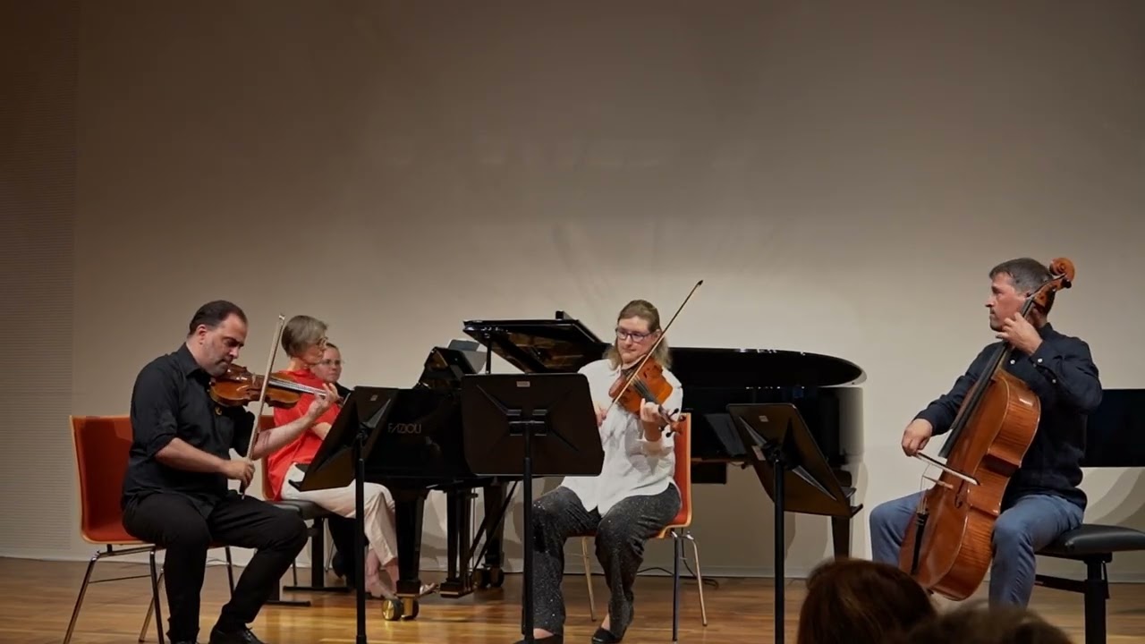 W.A. Mozart Klavierquartett g-moll - 2.  Satz