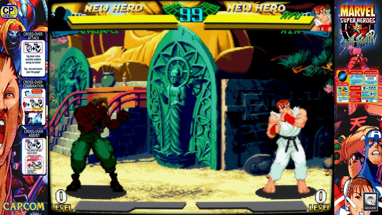 Marvel Super Heroes vs. Street Fighter Arcade Music -  Ryu Theme (CPS-2)