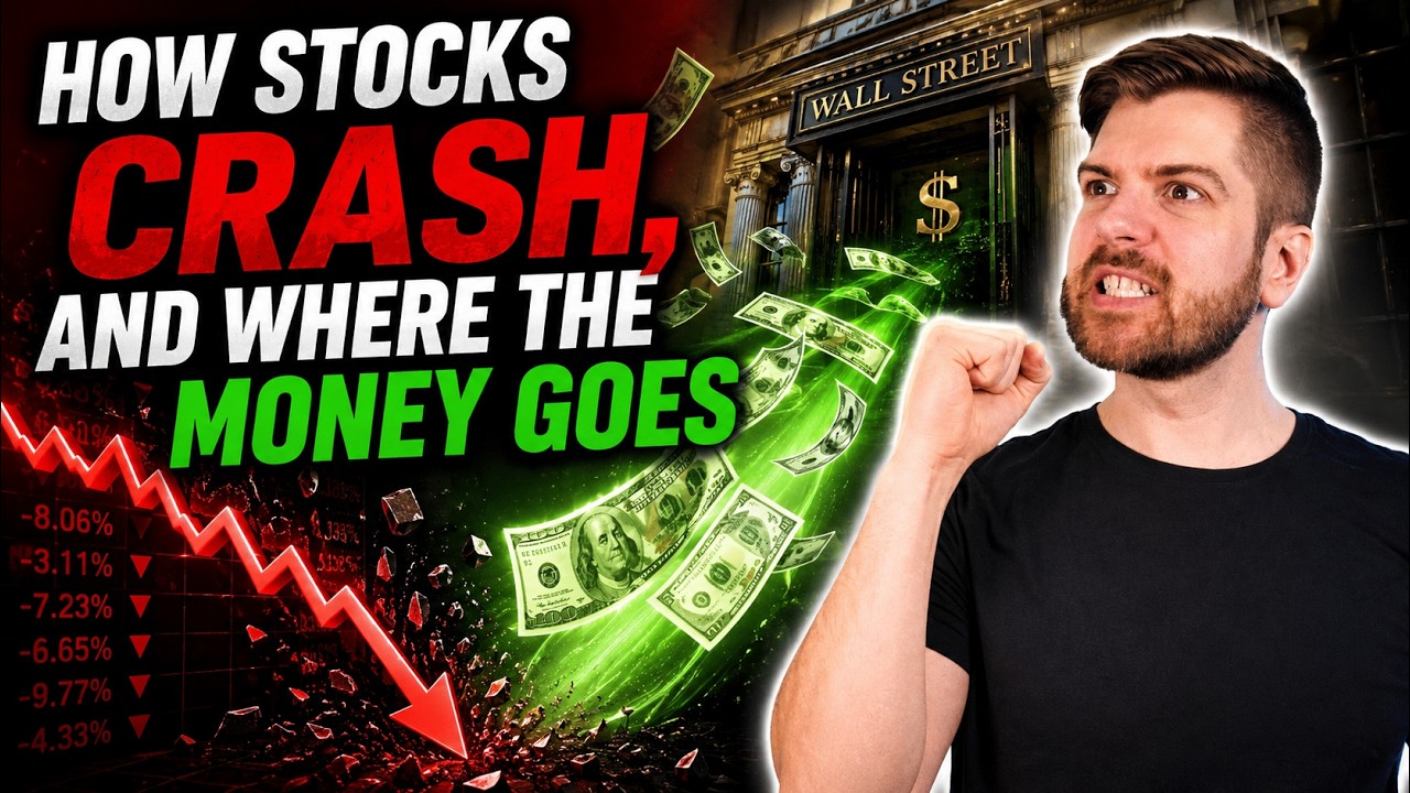 How Stocks Crash, and Where the Money Goes