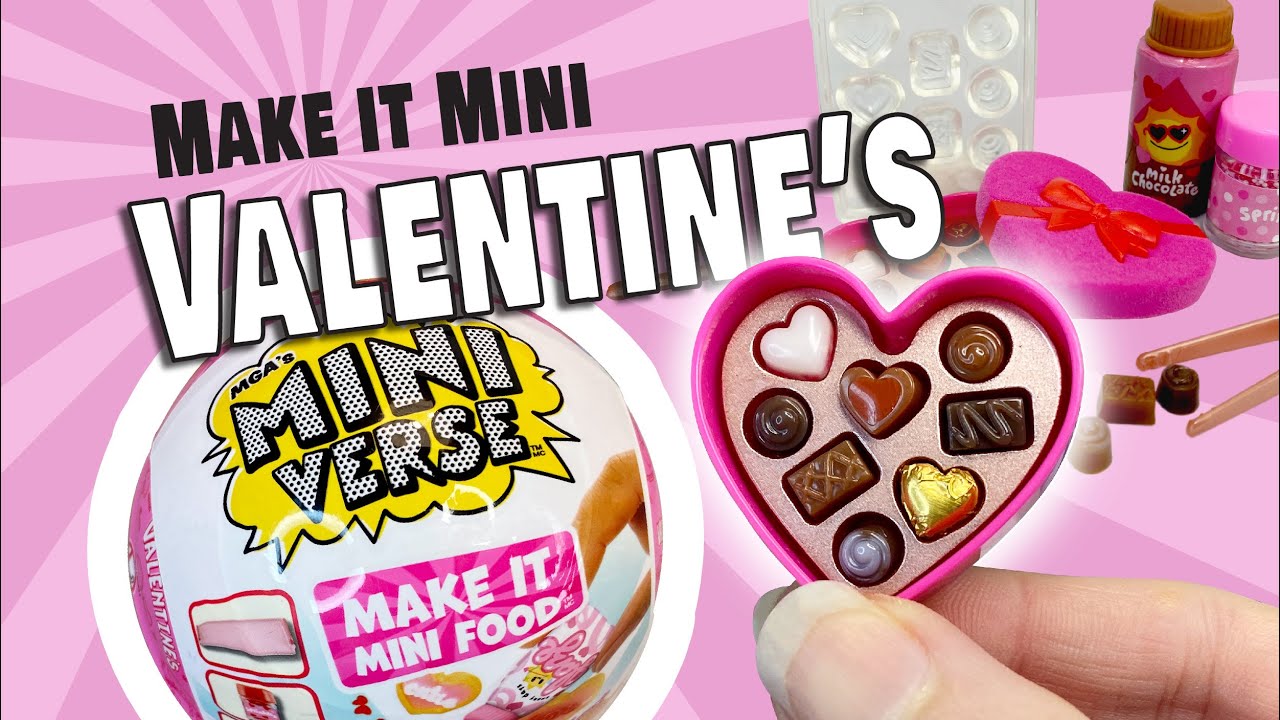 💝 *MORE* MiniVerse Valentine's! Chocolate Bon Bons in a Customized Assortment! Make it Mini!
