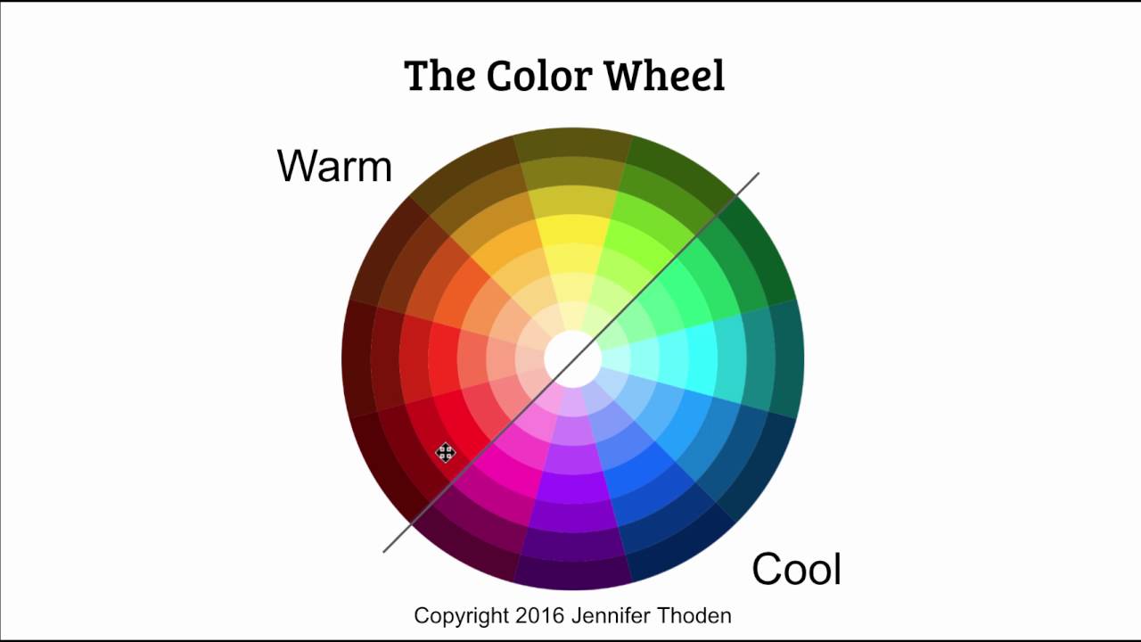 Color Theory: Warm Blue vs. Cool Blue