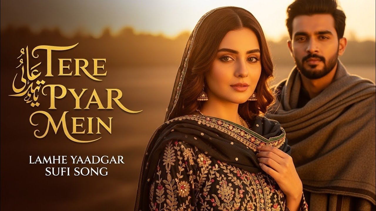 Tere Pyar Mein💞  | Soulful Sufi Song 🌹 | Romantic Love & Ishq | Music For Night Official