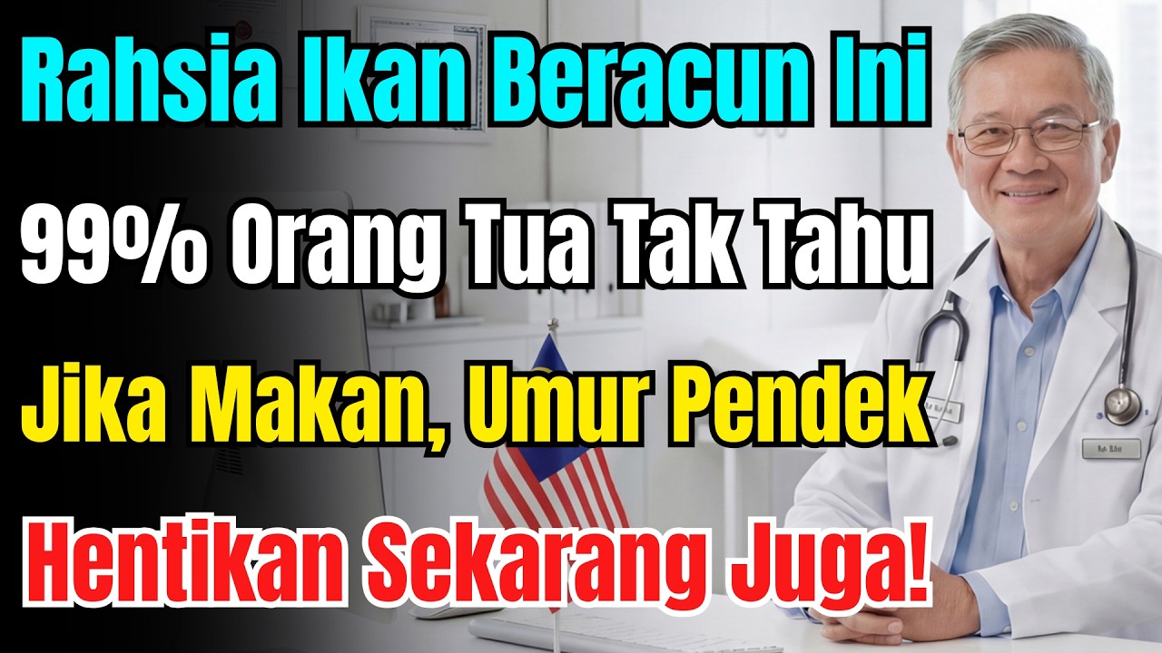 Amaran Warga Emas 60+: Elak 4 Ikan Ini & Makan 4 Yang Terbaik! Senarai Penuh Kesihatan