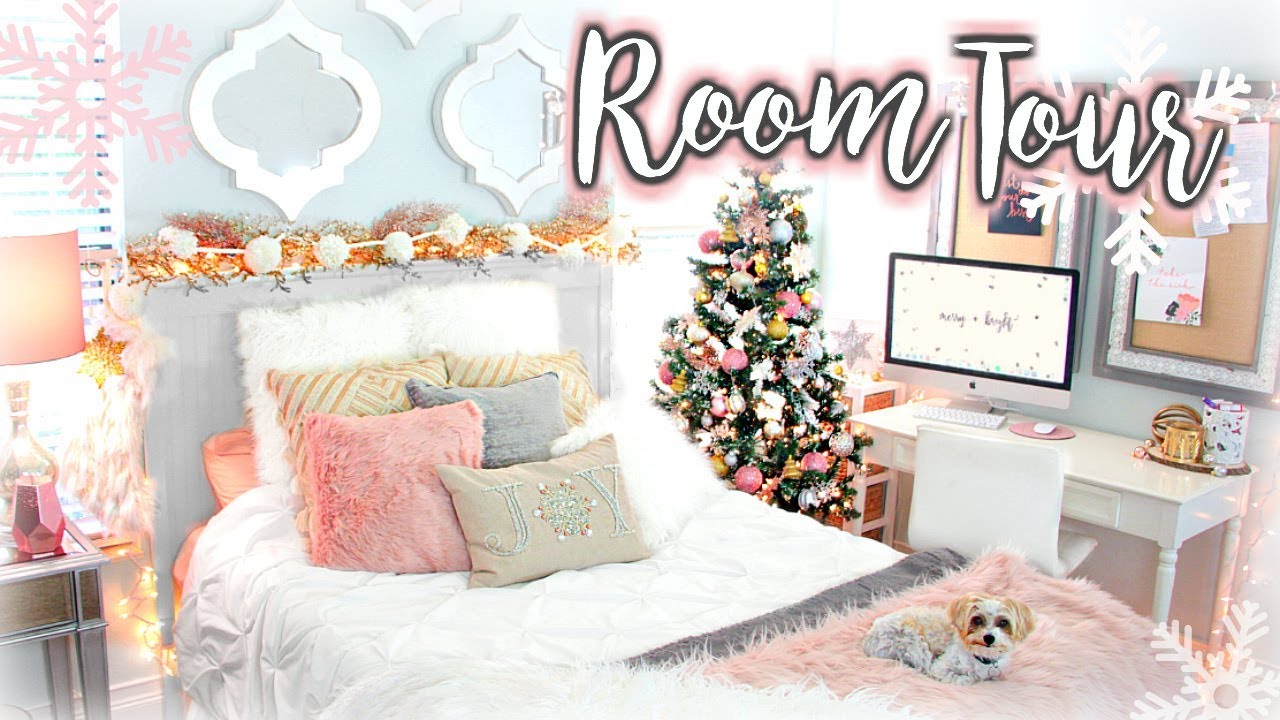 Holiday Room Tour! Decorate Your Room for Chrismas! | Jessica Reid