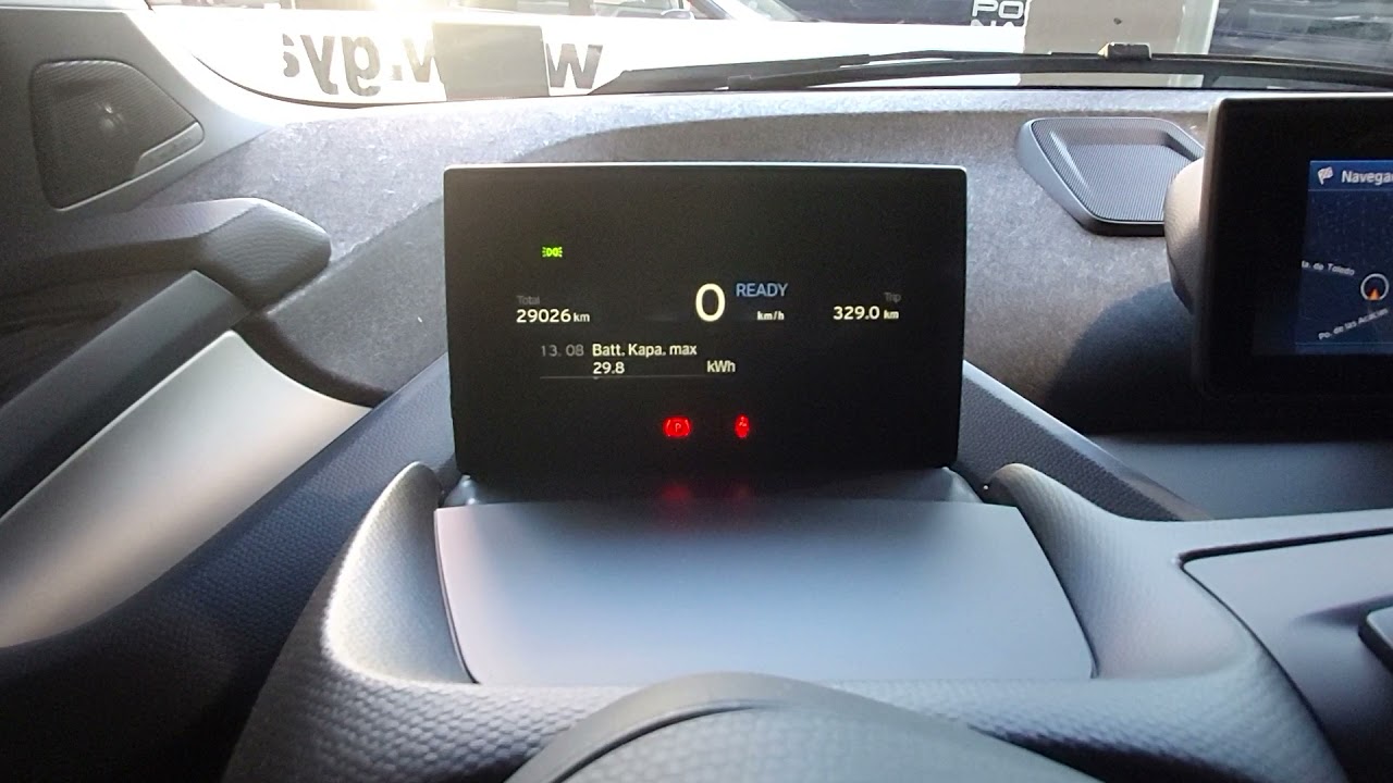 BMW i3 comprobación estado de  degradacion de la bateria