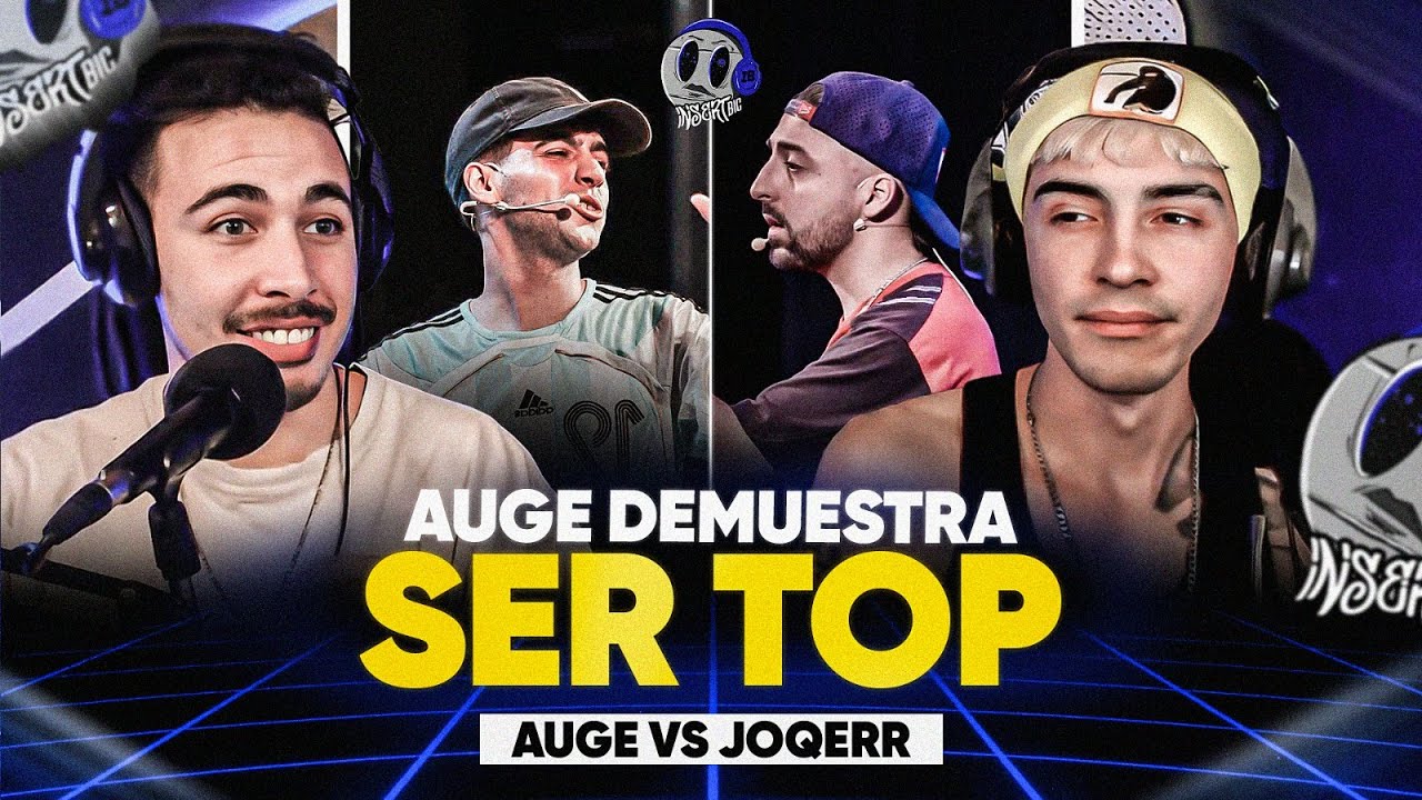 💥AUGE vs EL JOQERR en INSERT BIC🔥🤯NAIKY Y WOLTY REACCIONAN😱