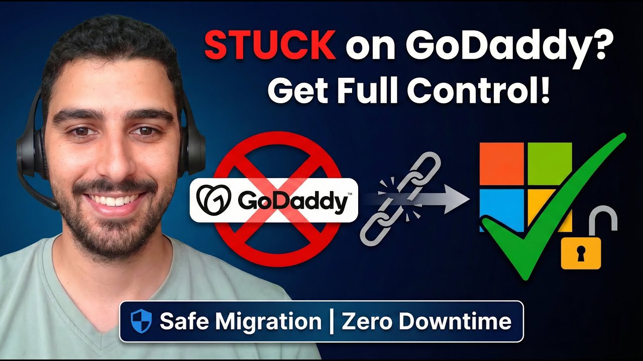 Escape GoDaddy's Limitations: Unlock Full Microsoft 365 Control Today