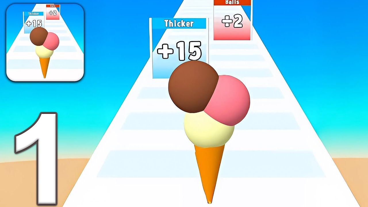 Ice Cream Rush - Gameplay Walkthrough Part 1 (Android, iOS)