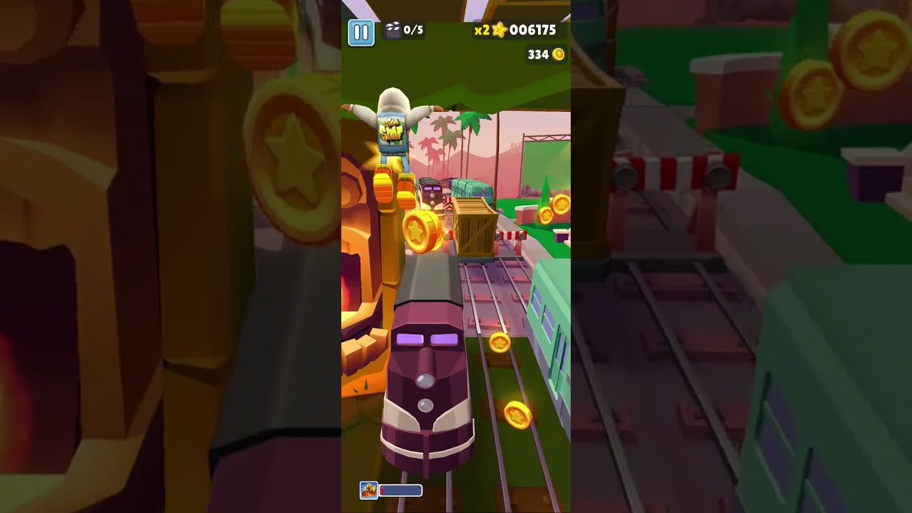 Subway surfers parte 2 nueva skin y pase mi record