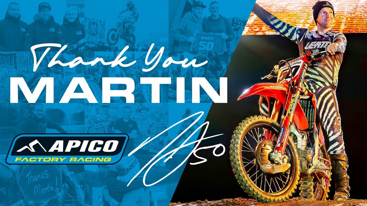 Martin Barr Apico Career Highlights