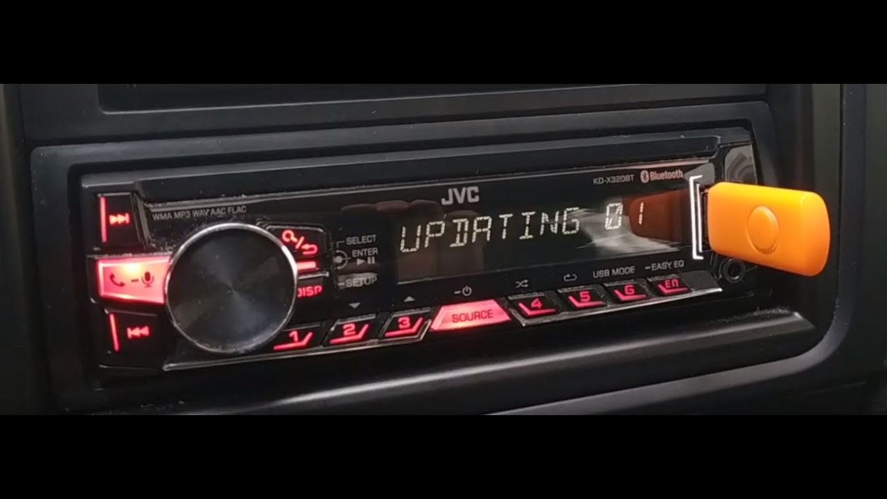 JVC KD-X320BT bluetooth problem - fix: update firmware for system and bluetooth [Extended Version]