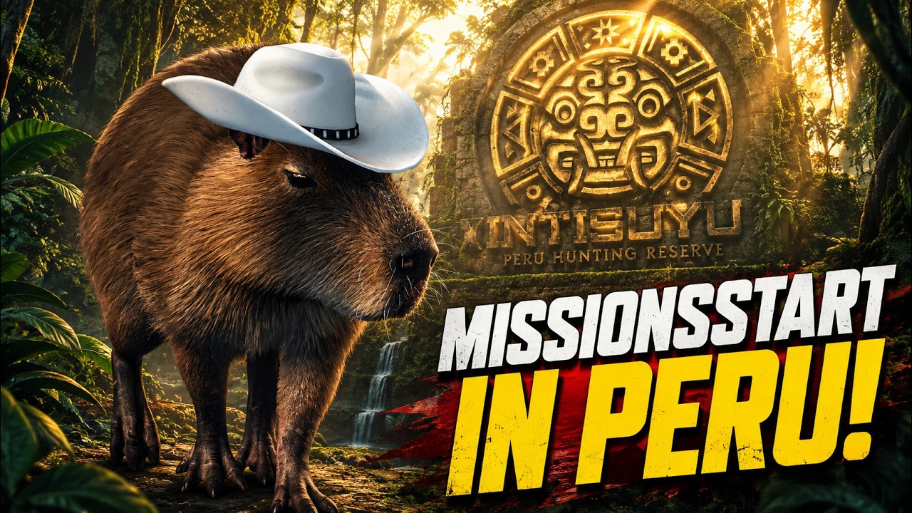 Die Haupt-Story in Peru - Die Missionen im Amazonas beginnen 🐆🌴theHunter COTW