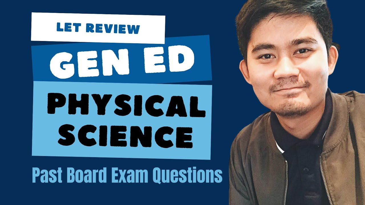 Free LET Final Coaching | General Education - Physical Science
