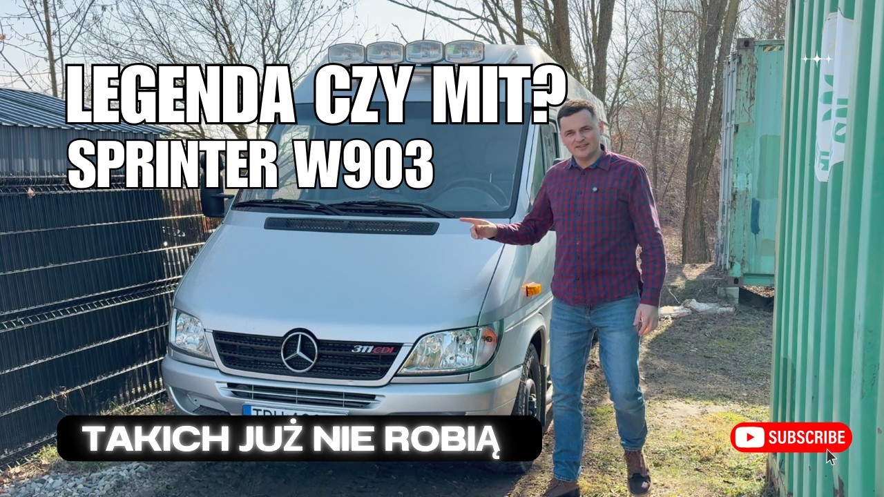 Mercedes Sprinter W903 - Najlepszy dostawczak w historii?