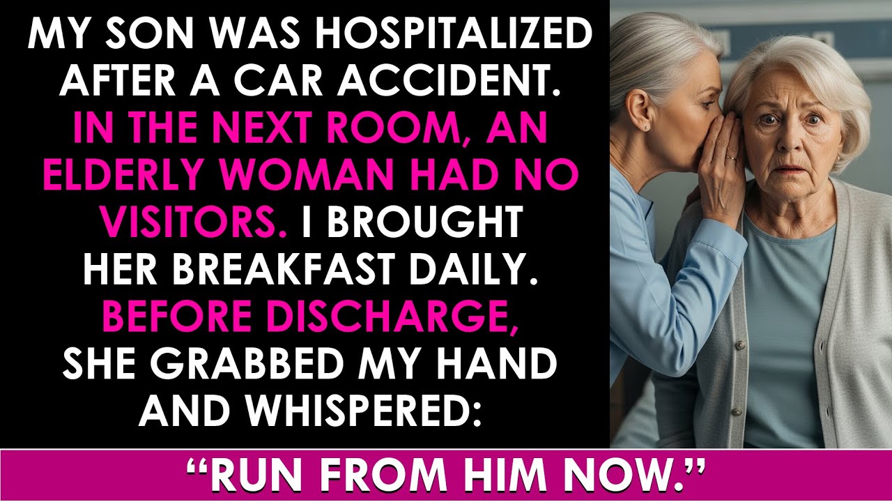My Son Had An Accident — An Elderly Woman In The Next Room Whispered, “Run Away From Him”