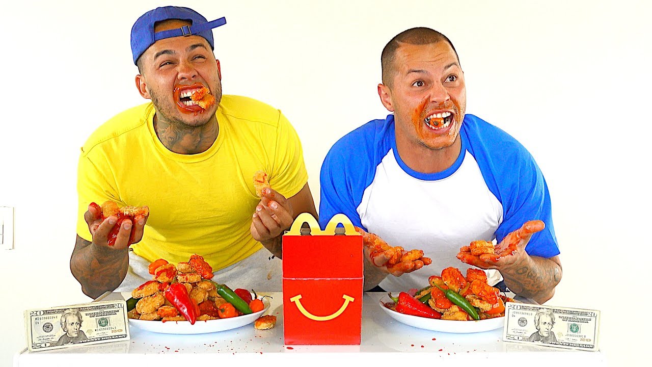 САМЫЙ ЖАРКИЙ В МИРЕ КУРИНЫЙ НАГГЕТС ОТ McDonald's!!! (СТАВКА 500 ДОЛЛАРОВ)