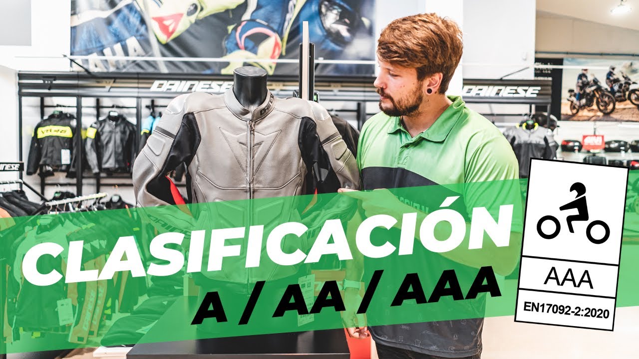 Clasificación de protección A, AA, AAA en el equipamiento de moto | Motopasión Store