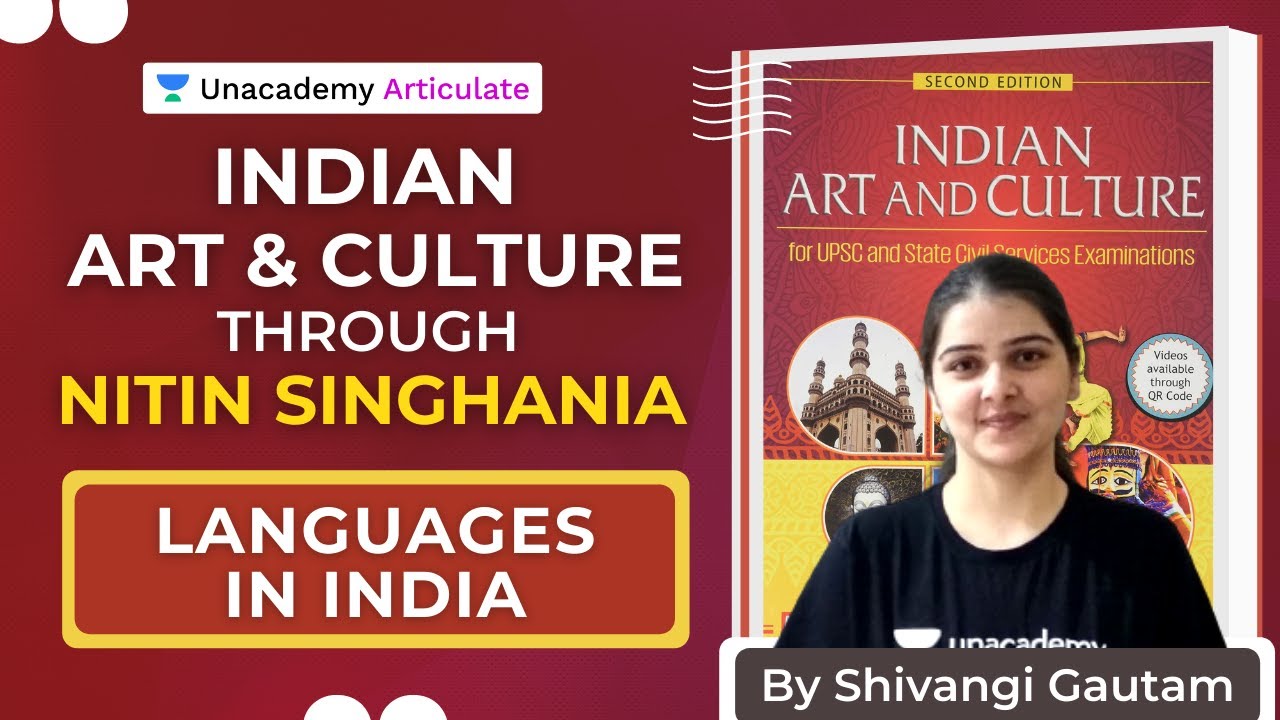 Indian Art and Culture through Nitin Singhania | UPSC CSE Prelims 2021 | Languages in India