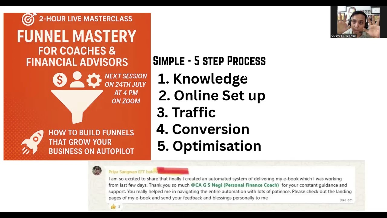 Can Coaches & Advisors REALLY Build a Funnel that works on Autopilot mode?