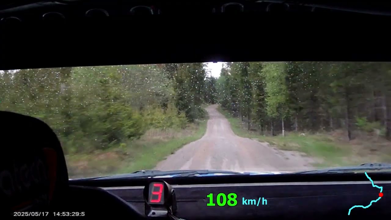 Badhotellet Rally 2025 ss3, David Lindström