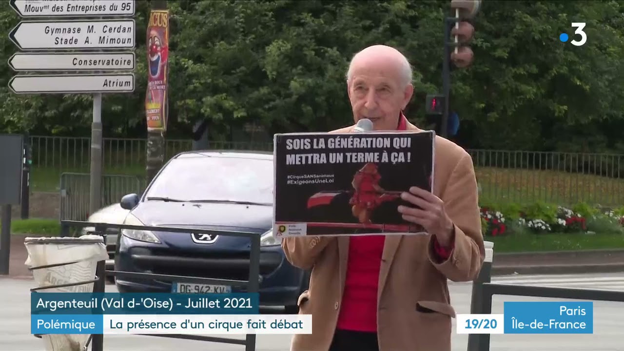 France 3 - 2/11/2021 - Neuilly-sur-Marne et le cirque Europa
