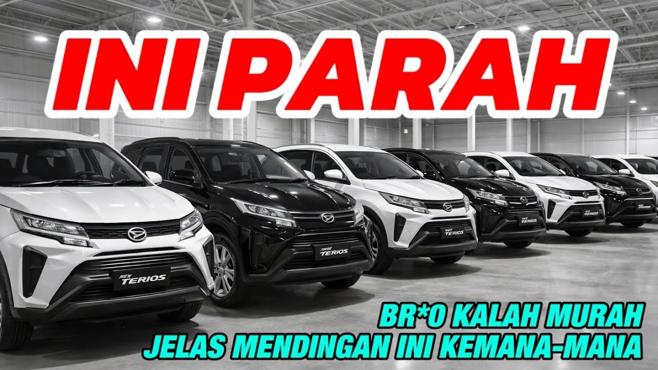 Gudang Daihatsu Nekat Banting Harga Terios, Semua Kalah Murah!!