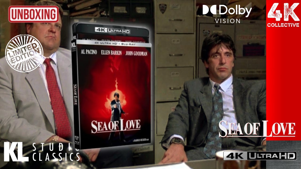 Sea of Love 4K UltraHD Blu-Ray Unboxing from Kino Lorber KL Studio Classics