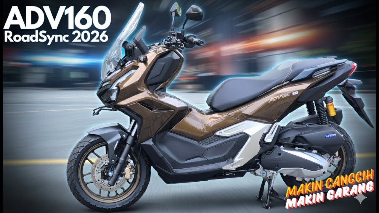 REVIEW DETAIL HONDA NEW ADV 160 ROADSYNC 2026 SUV PRIDE !!! SEMAKIN GARANG SEMAKIN CANGGIH