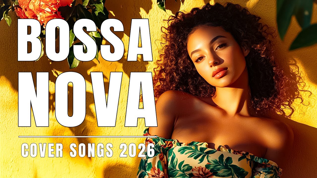 Top Bossa Nova Covers Of Popular Songs 100 Hits 🌞 Calm Bossa Nova for Study, Work, Relaxation