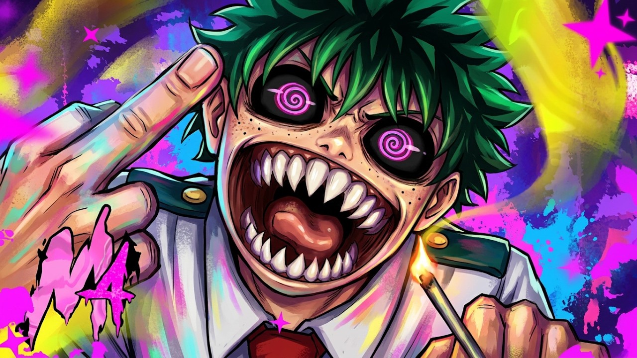 Gacha My Hero Academia(Au) React Rap Adrenalina(Kaleb)@M4rkim Deku as Kaleb(Deku x Mina).