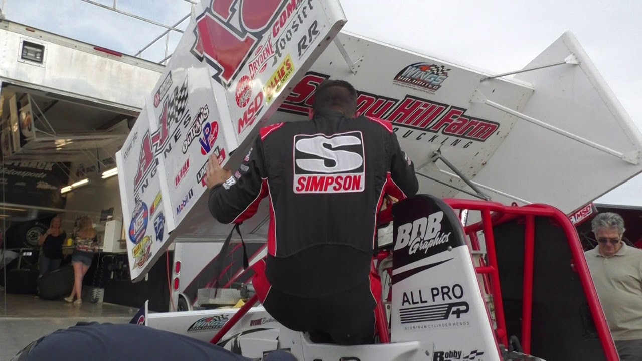 World of Outlaws Pit Walk at Williams Grove Speedway