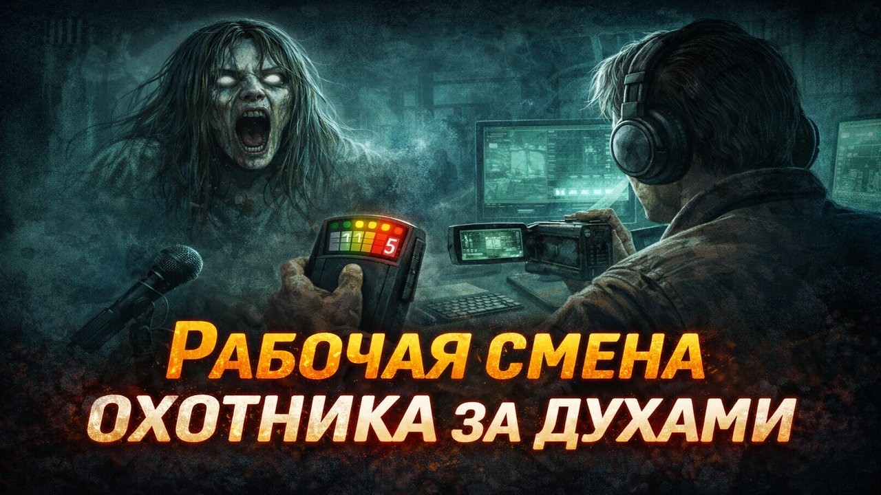 Phasmophobia | Рабочая смена охотника за духами