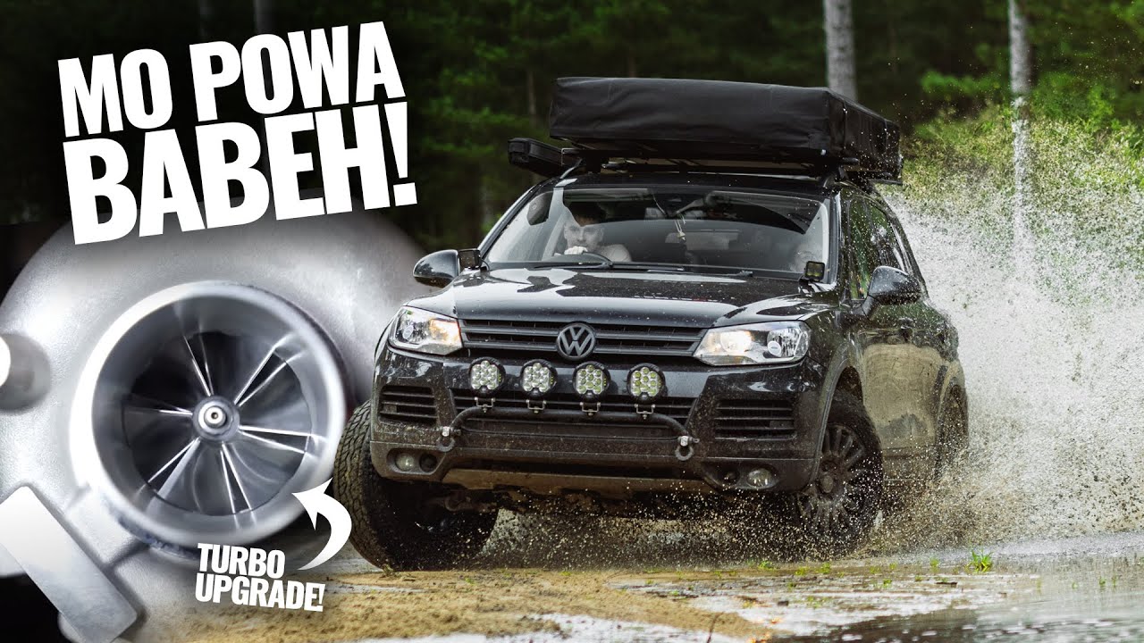 БОЛЬШЕ МОЩНОСТИ! 💪🏻 Модернизация 3.0 TDI VW Touareg Turbo! 😮